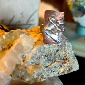 Handmade Sterling Silver & Copper Ring